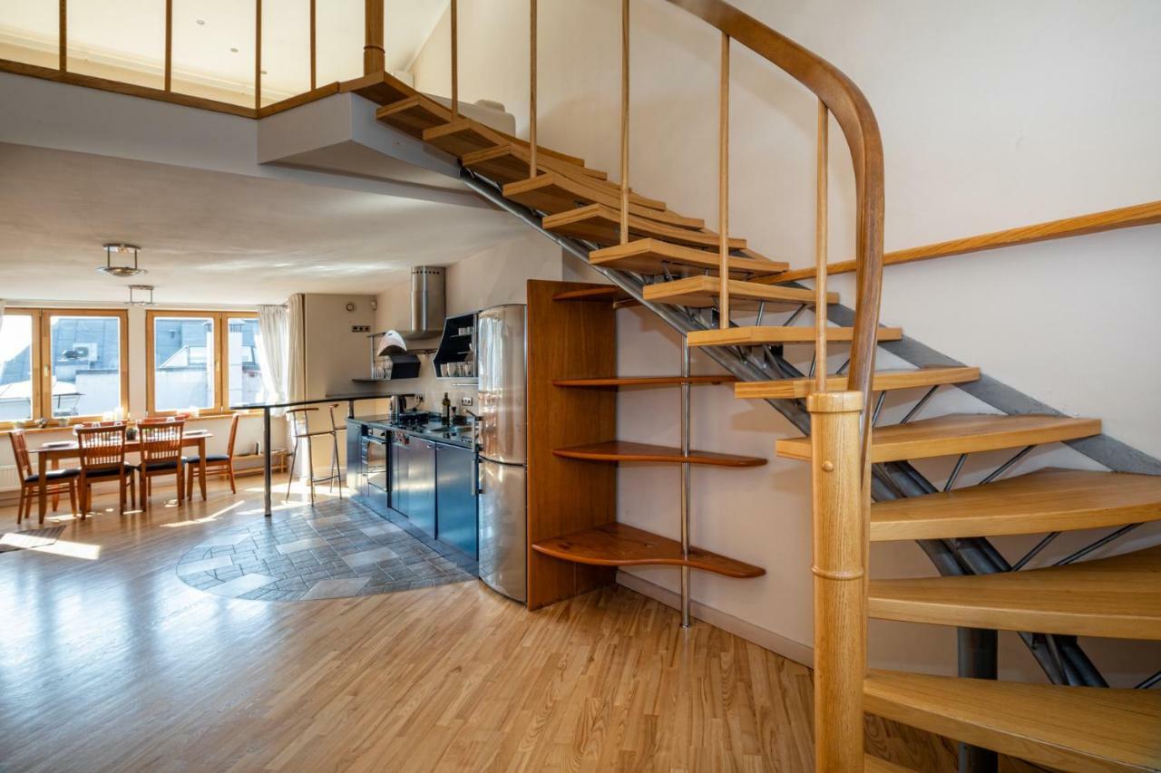 Old Riga Aldaru Street 2 Level Apartment With Terrace Exterior foto